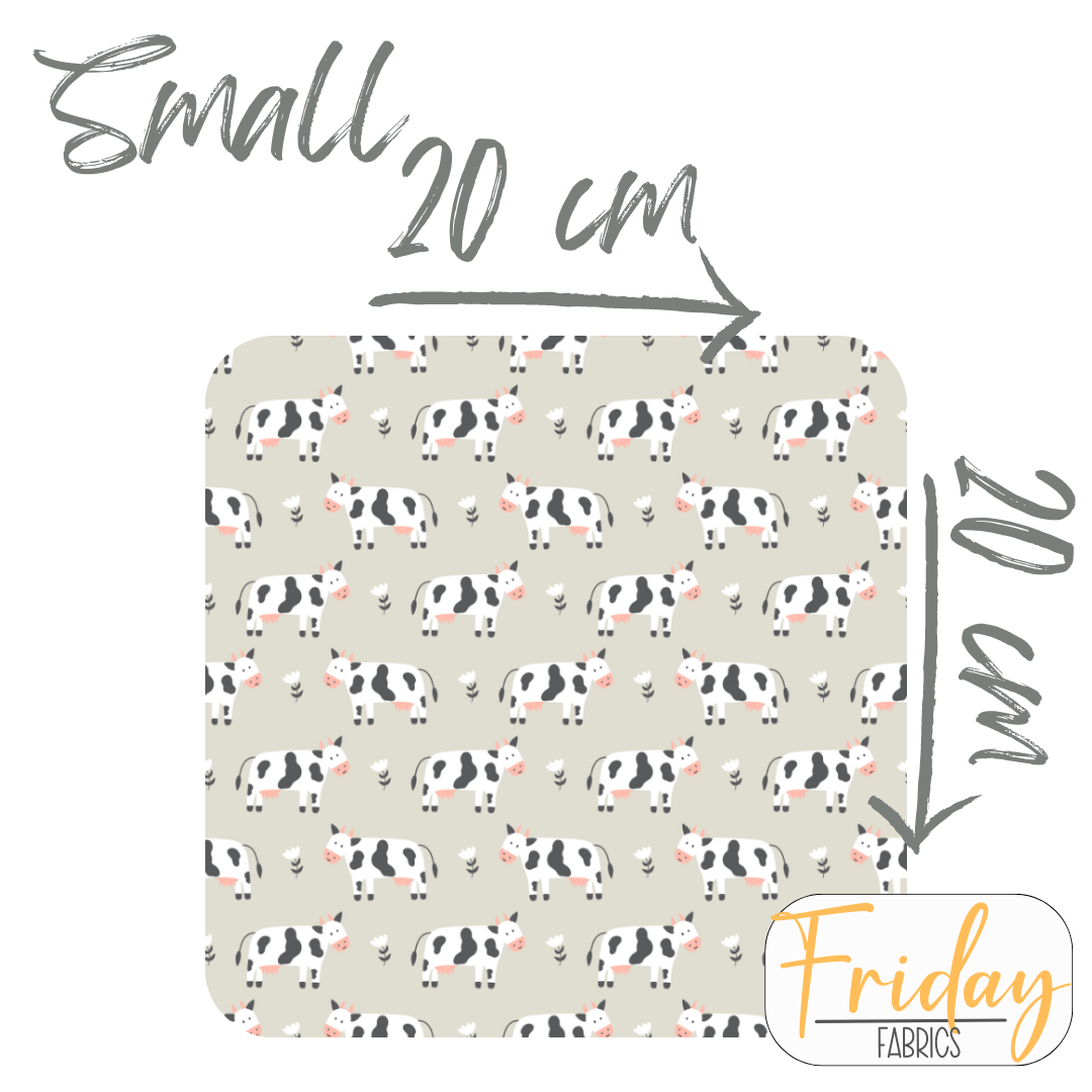 Cows (In the Village) Pre-order Fabric