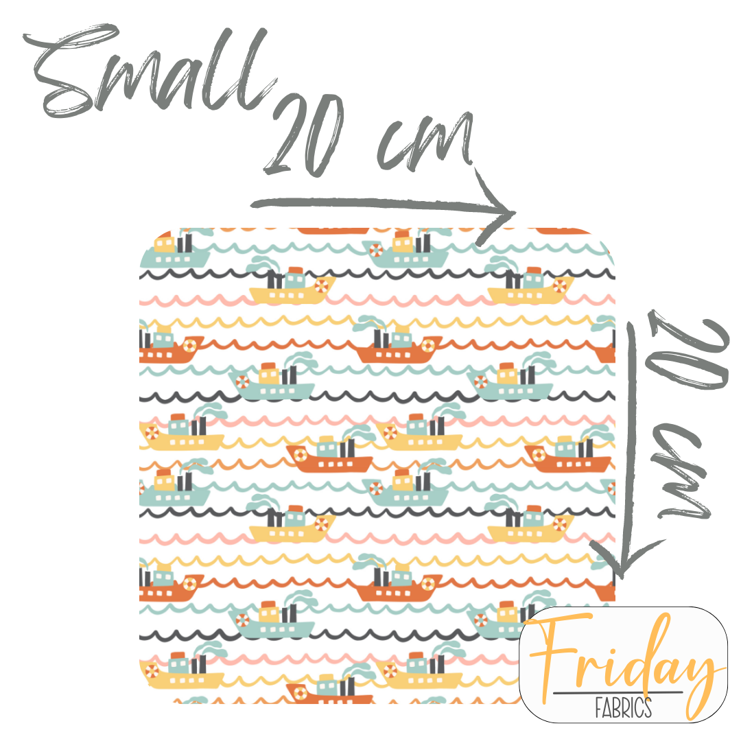 Boats (In the Village) Pre-order Fabric