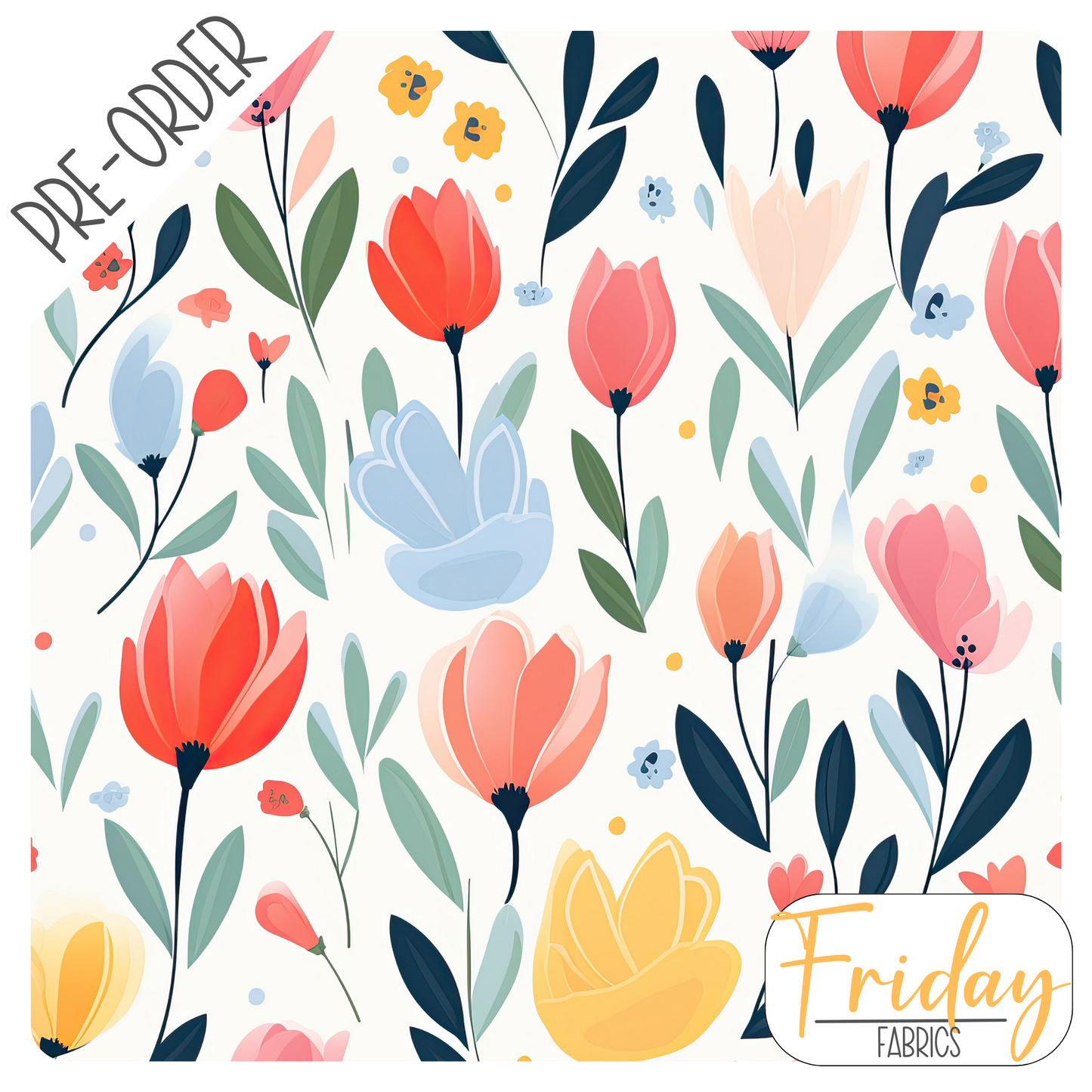 Tulip Fever 5 Pre-order Fabric