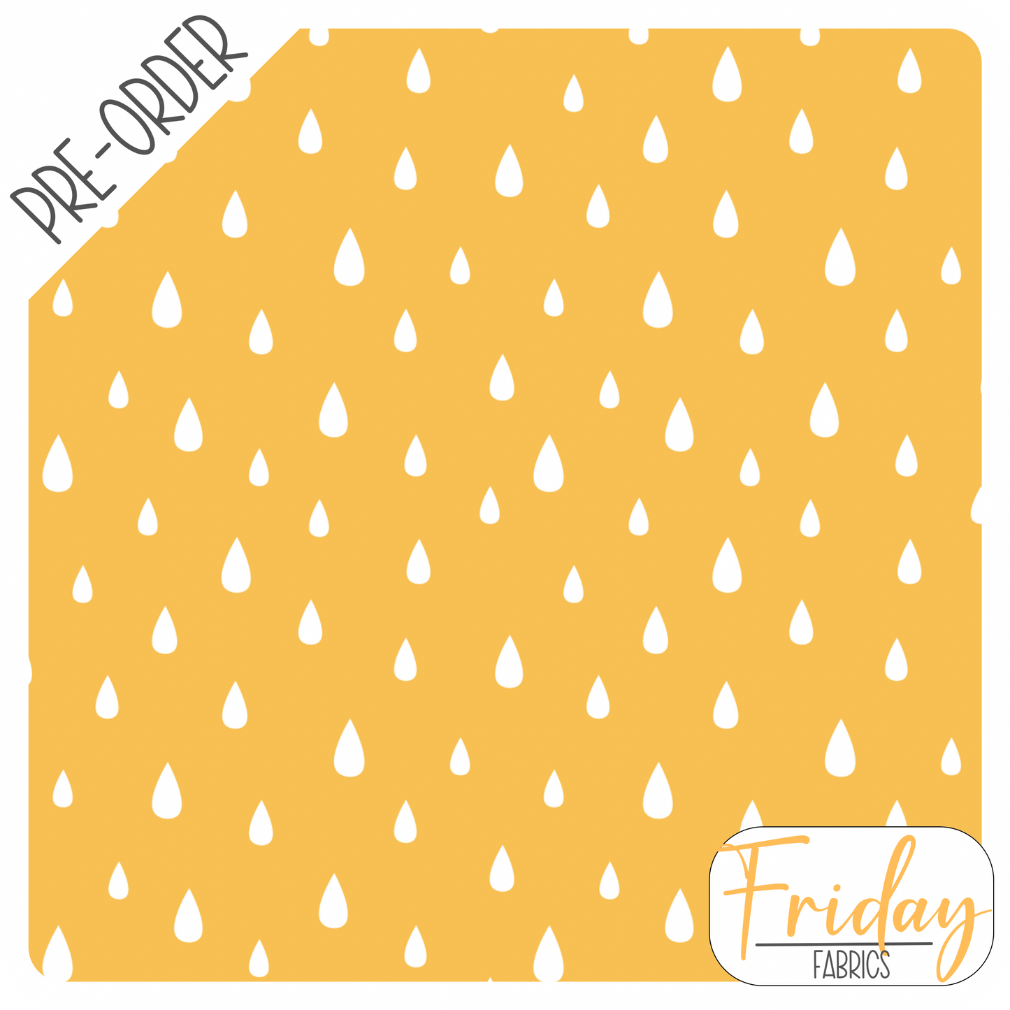 Yellow Drops (Hey Daisy) Pre-order Fabric