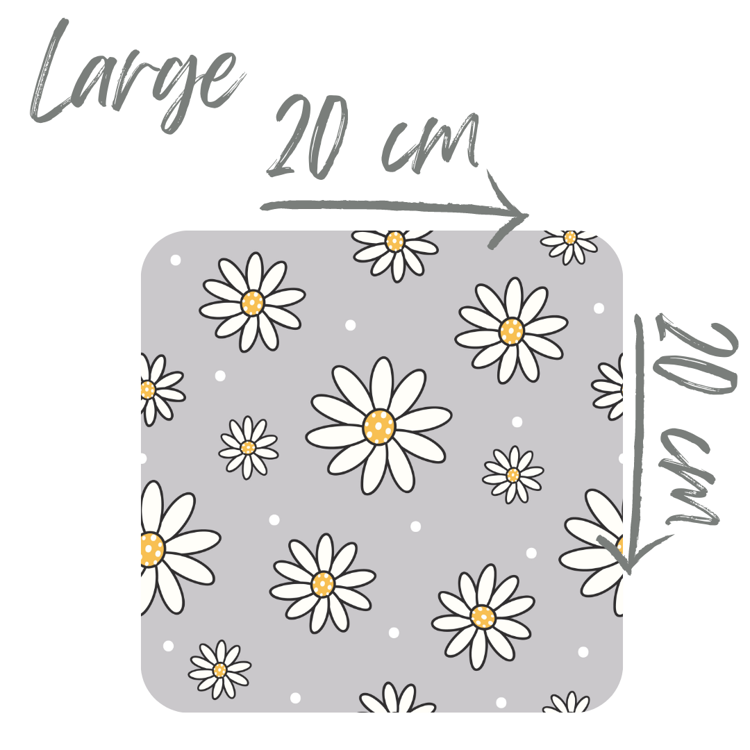 Grey Daisies (Hey Daisy) Pre-order Fabric
