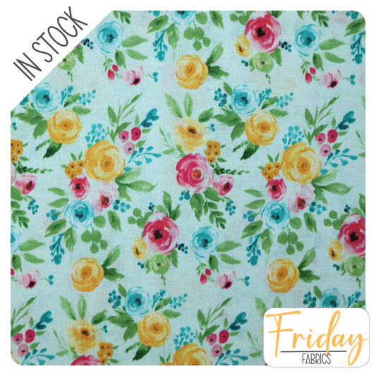 Woodland Floral Fabric