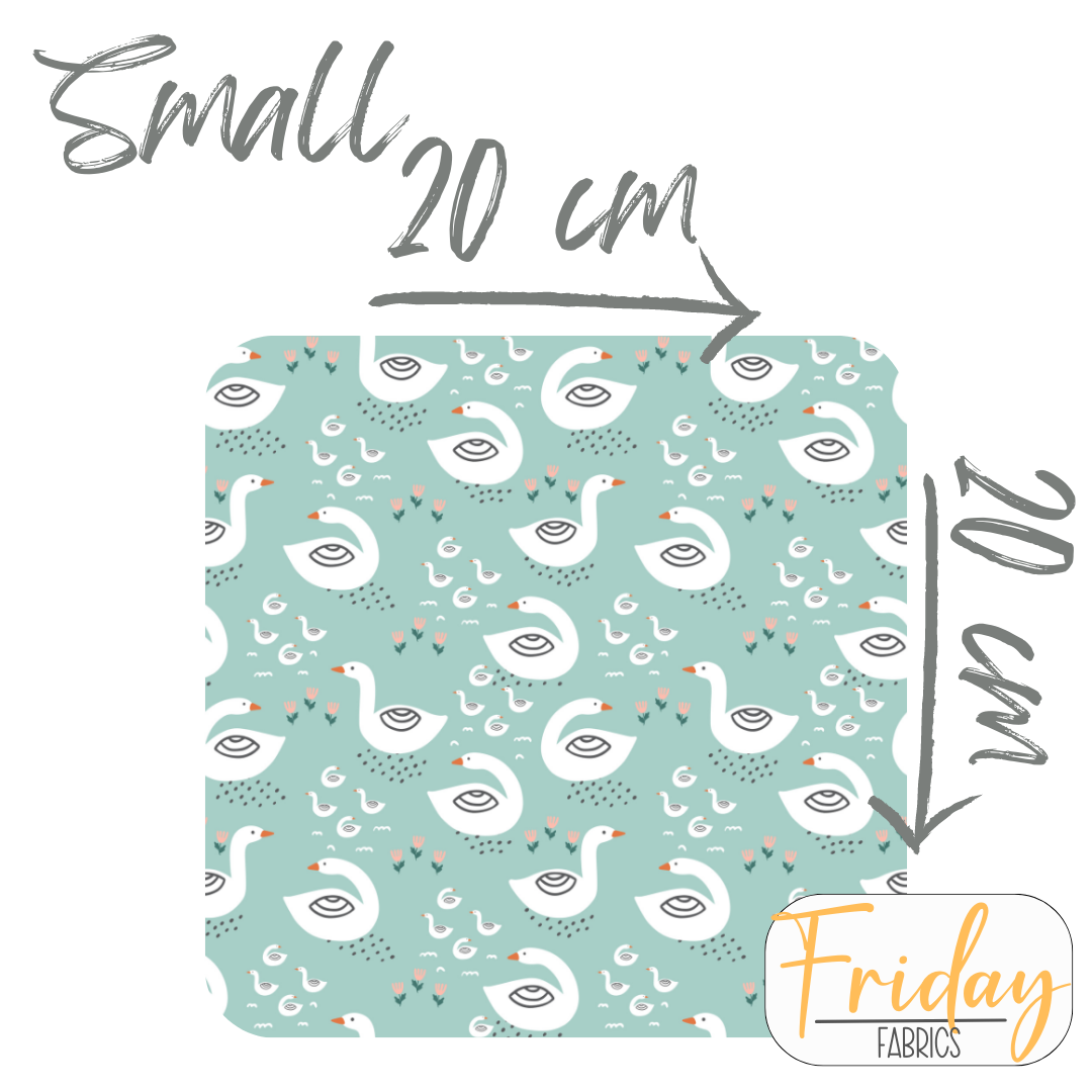 Swans (In the Village) Pre-order Fabric