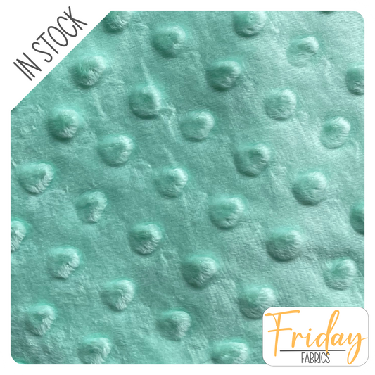 Minky Dot - Minty