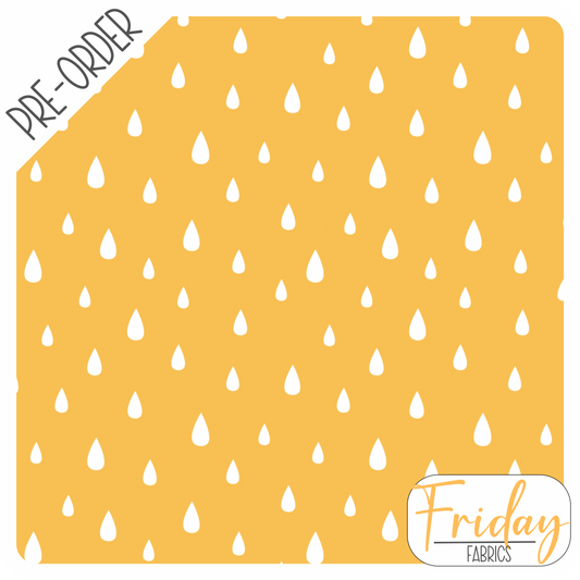 Yellow Drops (Hey Daisy) Pre-order Fabric