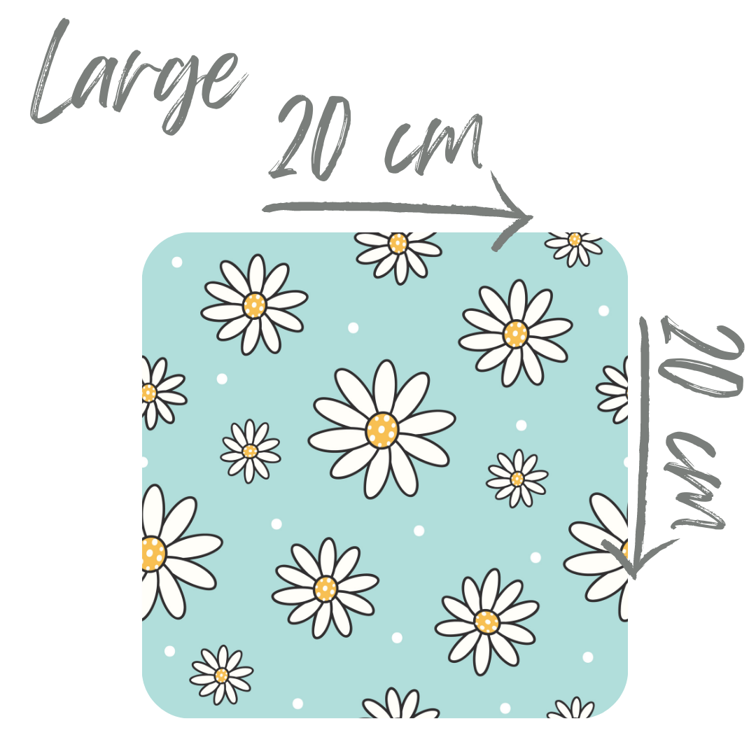 Blue Daisies (Hey Daisy) Pre-order Fabric