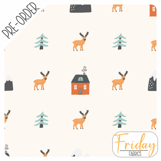 Woodland (In the Village) Pre-order Fabric