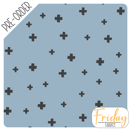 Crosses (To the Moon) Pre-order Fabric