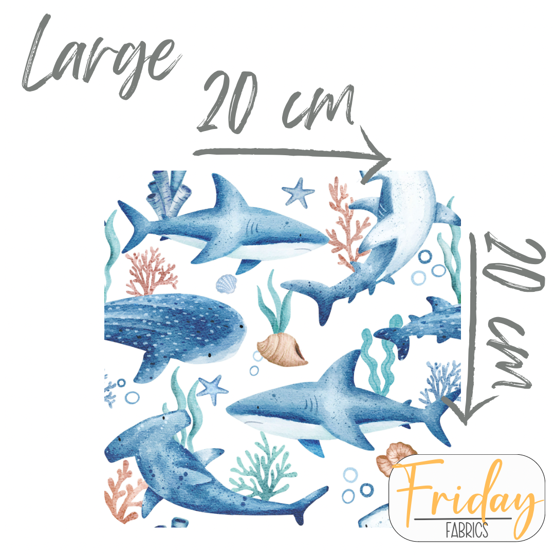 Sharks (Summer Sunday) Pre-order Fabric