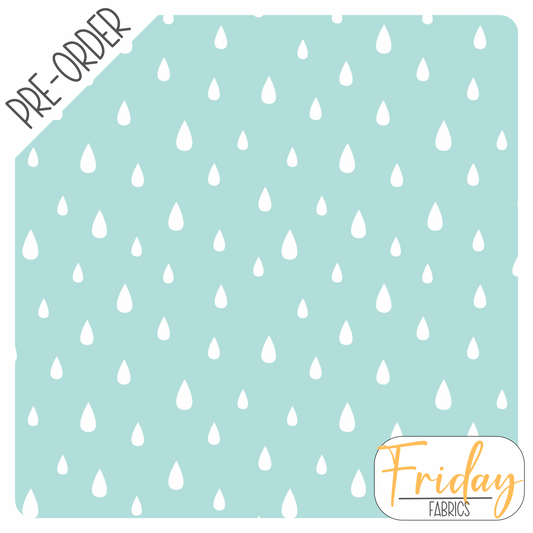 Blue Drops (Hey Daisy) Pre-order Fabric